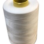 white polyester dyed yarn